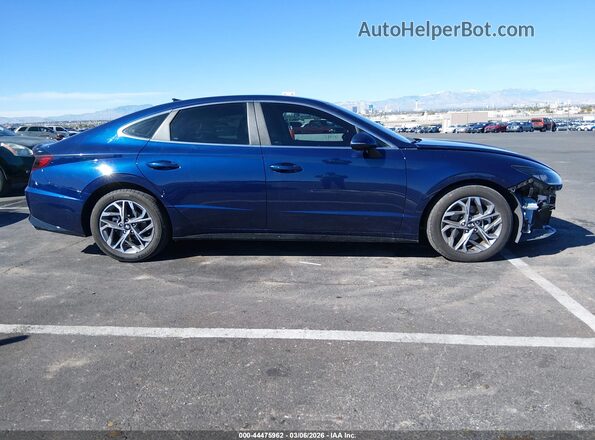 5NPEL4JAXNH141891 2022 HYUNDAI SONATA Blue Widok wnętrza 360 stopni