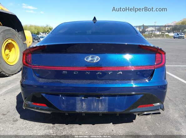 5NPEL4JAXNH141891 2022 HYUNDAI SONATA Blue 
