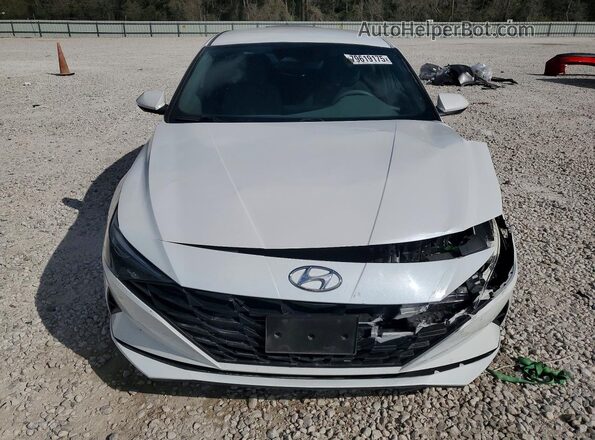 5NPLL4AG0NH062337 2022 HYUNDAI ELANTRA White Vista frontal