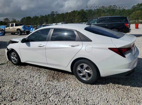 5NPLL4AG0NH062337 2022 HYUNDAI ELANTRA White Trasero izquierdo