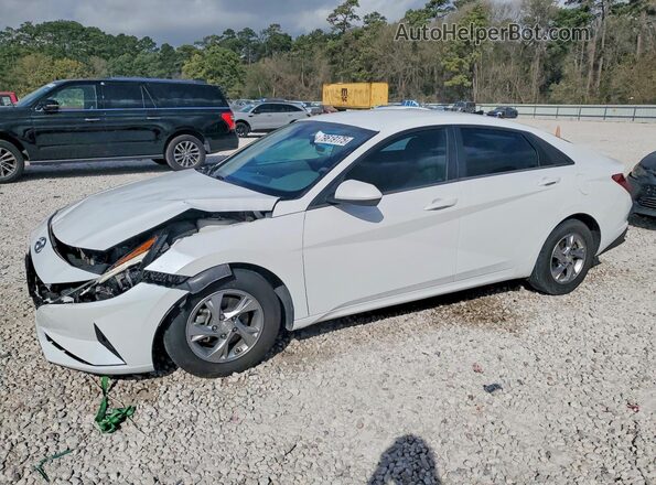 5NPLL4AG0NH062337 2022 HYUNDAI ELANTRA White Vista tres cuartos delantera izquierda