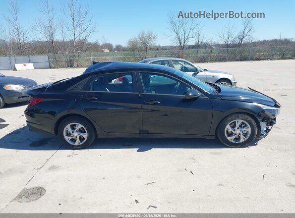 5NPLL4AG6MH050448 2021 HYUNDAI ELANTRA Черный Вид задней части салона