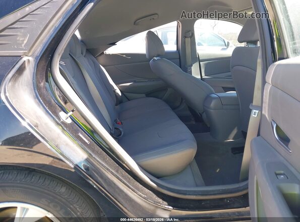 5NPLL4AG6MH050448 2021 HYUNDAI ELANTRA Черный Вид наклейки с VIN-кодом