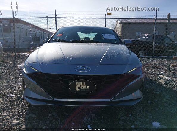 5NPLL4AG6NH080082 2022 HYUNDAI ELANTRA Серебряный Вид щитка приборов
