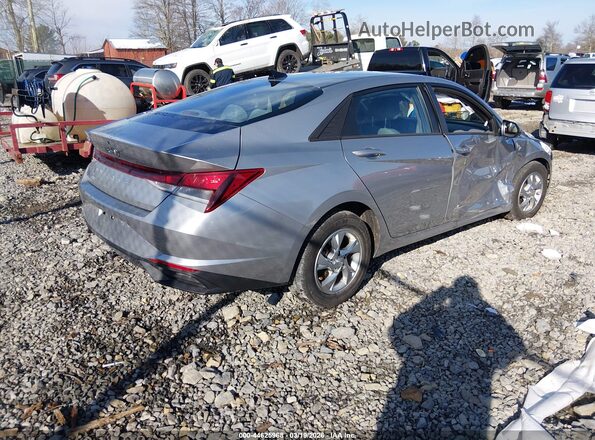5NPLL4AG6NH080082 2022 HYUNDAI ELANTRA Серебряный Задняя правая четверть