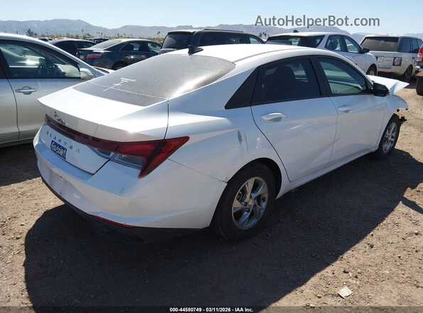 5NPLL4AG9MH034907 2021 HYUNDAI ELANTRA White Tył prawy