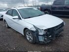 2021 Hyundai Elantra Se White vin: 5NPLL4AG9MH047589