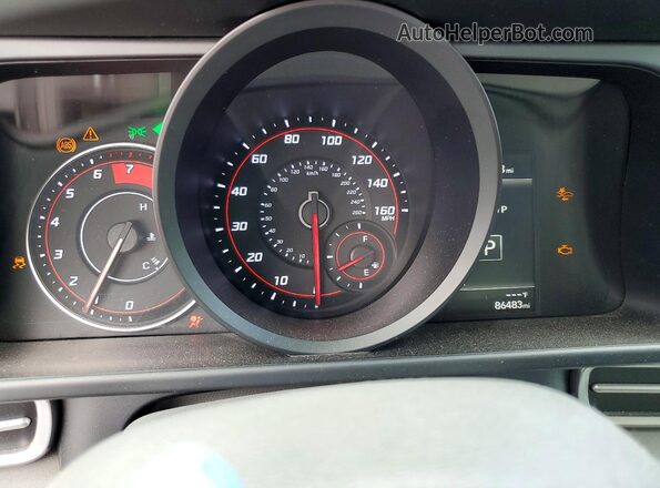 5NPLM4AG0NH058804 2022 HYUNDAI ELANTRA Black Widok zestawu wskaźników