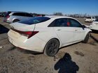 2021 Hyundai Elantra Sel White vin: 5NPLM4AG1MH048345