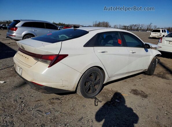 5NPLM4AG1MH048345 2021 HYUNDAI ELANTRA White Tył prawy