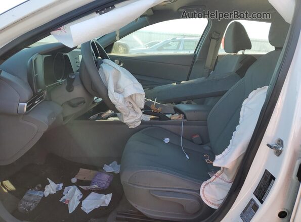 5NPLM4AG1MH048345 2021 HYUNDAI ELANTRA White 