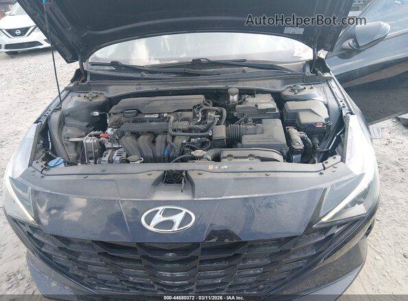 5NPLM4AG2PH087448 2023 HYUNDAI ELANTRA Черный Вид сзади