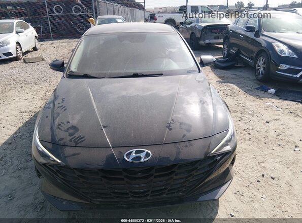 5NPLM4AG2PH087448 2023 HYUNDAI ELANTRA Черный Вид задней части салона
