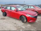 2021 Hyundai Elantra Sel Red vin: 5NPLM4AG4MH001648