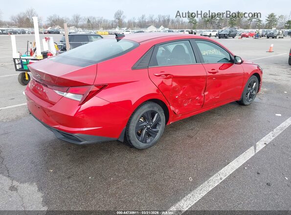 5NPLM4AG4PH114858 2023 HYUNDAI ELANTRA Red Tył prawy