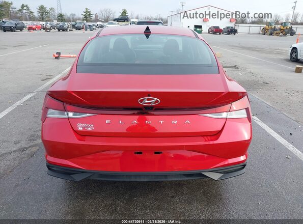 5NPLM4AG4PH114858 2023 HYUNDAI ELANTRA Red 
