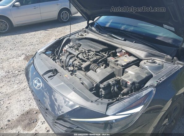 5NPLM4AG4PH118263 2023 HYUNDAI ELANTRA Черный Вид сзади