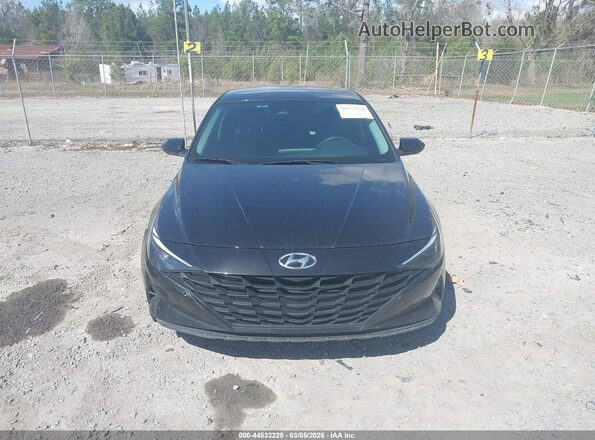 5NPLM4AG4PH118263 2023 HYUNDAI ELANTRA Черный Вид щитка приборов