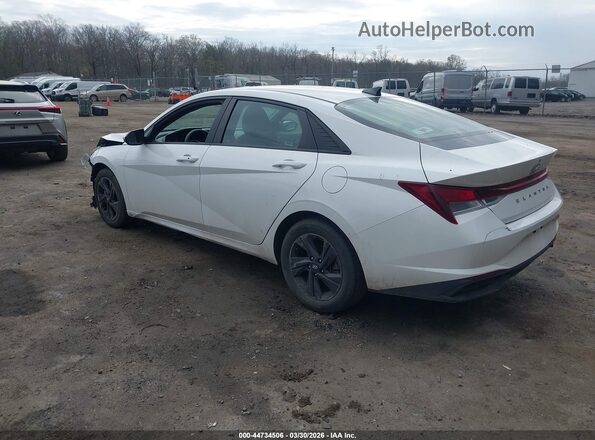 5NPLM4AG5PH104372 2023 HYUNDAI ELANTRA Белый Задняя левая четверть