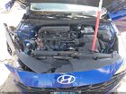 2021 Hyundai Elantra Sel Синий vin: 5NPLM4AG7MH048754