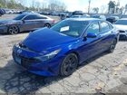 2021 Hyundai Elantra Sel Синий vin: 5NPLM4AG7MH048754