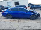 2021 Hyundai Elantra Sel Синий vin: 5NPLM4AG7MH048754