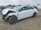 2021 Hyundai Elantra Limited White vin: 5NPLP4AG3MH000160