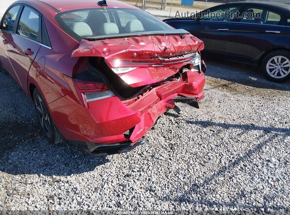 5NPLP4AG5PH117548 2023 HYUNDAI ELANTRA Красный 