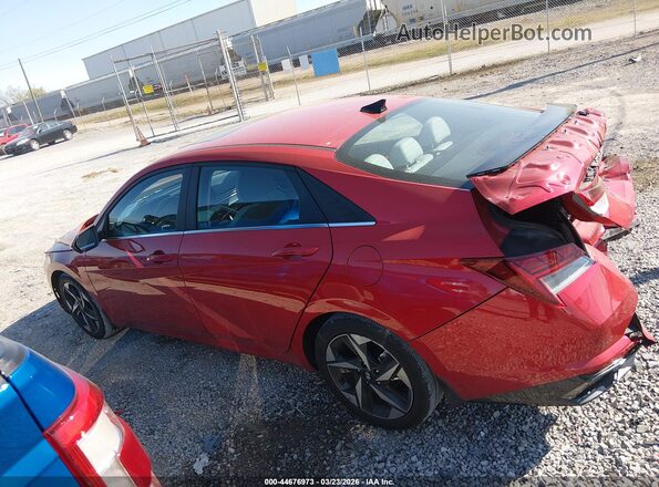 5NPLP4AG5PH117548 2023 HYUNDAI ELANTRA Красный 