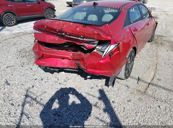 5NPLP4AG5PH117548 2023 HYUNDAI ELANTRA Красный 