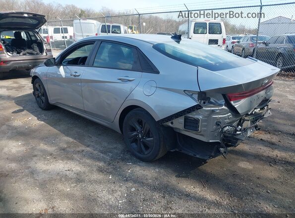 5NPLS4AG2MH023718 2021 HYUNDAI ELANTRA Серебряный Задняя левая четверть