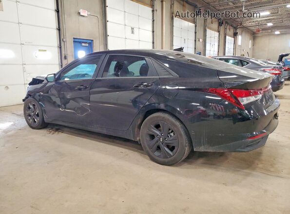 5NPLS4AG2NH070975 2022 HYUNDAI ELANTRA Черный Задняя левая четверть