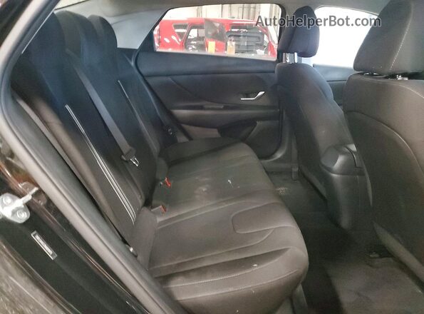 5NPLS4AG2NH070975 2022 HYUNDAI ELANTRA Черный Вид задних сидений
