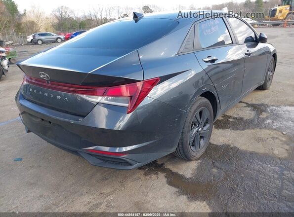 5NPLS4AG5MH004581 2021 HYUNDAI ELANTRA Серый Задняя правая четверть