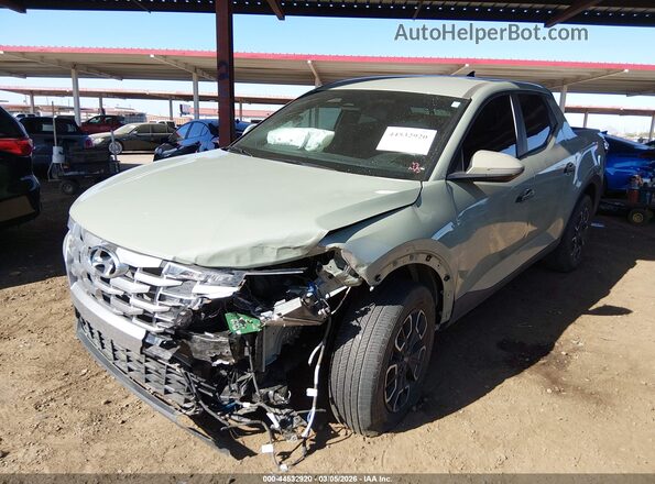 5NTJB4DEXRH117467 2024 HYUNDAI SANTA CRUZ Зеленый Передняя левая четверть