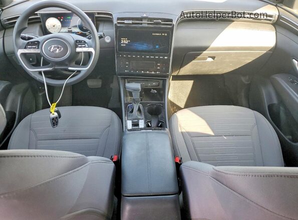 5NTJC4DEXRH113593 2024 HYUNDAI SANTA Gray Widok deski rozdzielczej