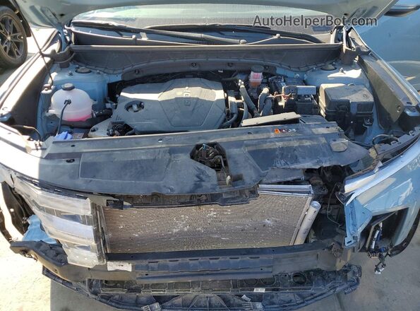 5NTJC4DEXRH113593 2024 HYUNDAI SANTA Gray Widok wnętrza z tyłu