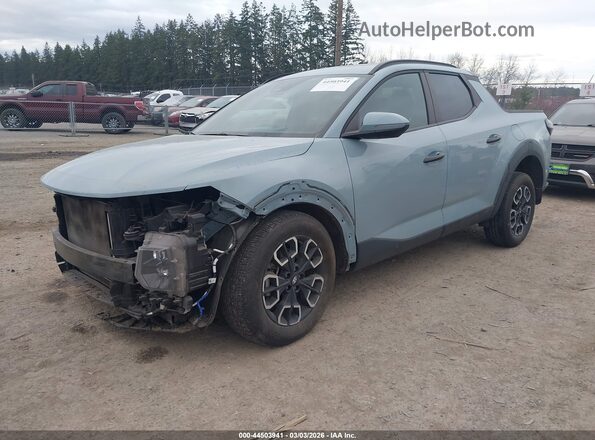5NTJCDAE2RH081629 2024 HYUNDAI SANTA CRUZ Blue წინა მარცხენა ხედი სამი მეოთხედიდან