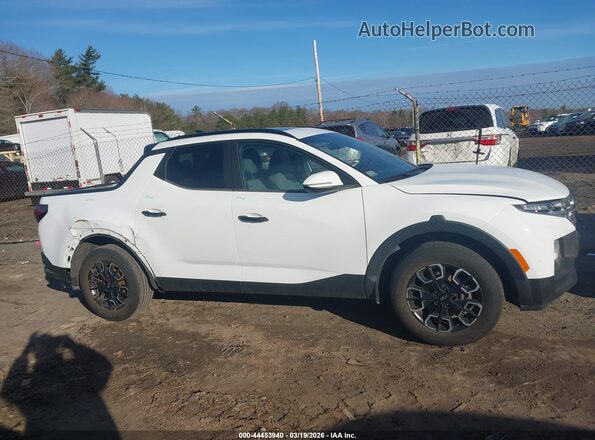 5NTJCDAE3NH013057 2022 HYUNDAI SANTA CRUZ White უკანა სალონის ხედი