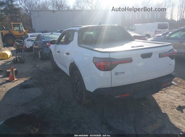 5NTJCDAE3NH013057 2022 HYUNDAI SANTA CRUZ White უკანა მარცხენა