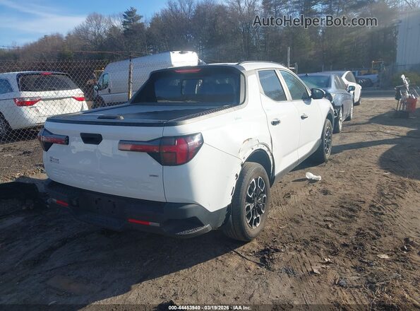 5NTJCDAE3NH013057 2022 HYUNDAI SANTA CRUZ White უკანა მარჯვენა