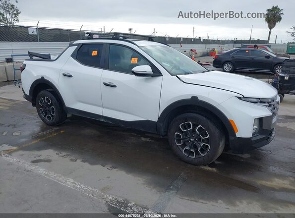5NTJCDAE3NH018193 2022 HYUNDAI SANTA CRUZ Белый Передняя правая четверть