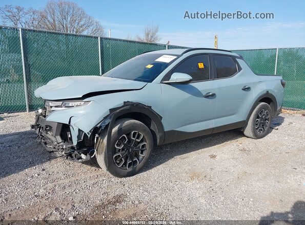 5NTJCDAE5NH020026 2022 HYUNDAI SANTA CRUZ Light Blue Vista tres cuartos delantera izquierda