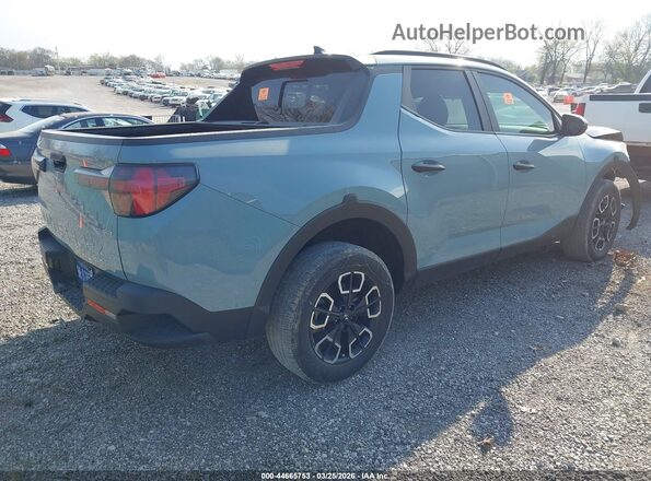 5NTJCDAE5NH020026 2022 HYUNDAI SANTA CRUZ Light Blue Trasero derecho
