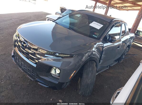 5NTJCDAF6PH072941 2023 HYUNDAI SANTA CRUZ Gray Առջևի ձախ երեք քառորդ տեսարան