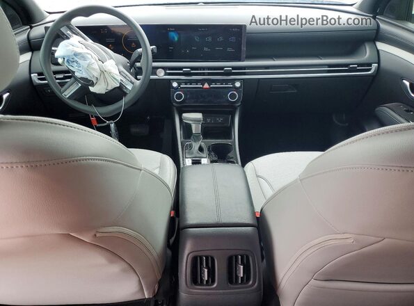 5NTJCDDE3SH146747 2025 HYUNDAI SANTA Белый Вид панели приборов