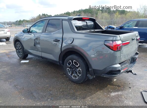 5NTJCDDE8RH103256 2024 HYUNDAI SANTA CRUZ Серый Задняя левая четверть