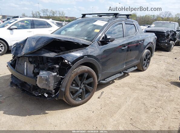 5NTJCDDF7RH120588 2024 HYUNDAI SANTA CRUZ Black Առջևի ձախ երեք քառորդ տեսարան
