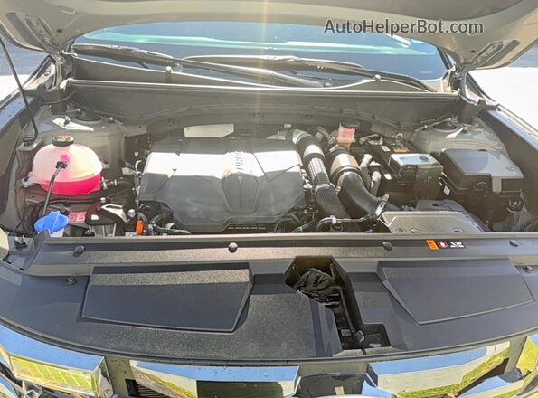 5NTJCDDF9RH110659 2024 HYUNDAI SANTA Gray Widok wnętrza z przodu