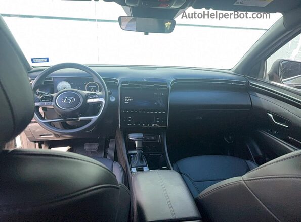 5NTJCDDF9RH110659 2024 HYUNDAI SANTA Gray Widok zestawu wskaźników
